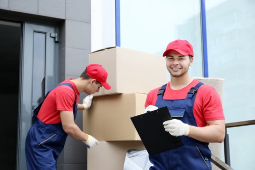 Removal van and storage units in Enfield