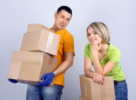 Secure long-term storage unit in Enfield with organised boxes
