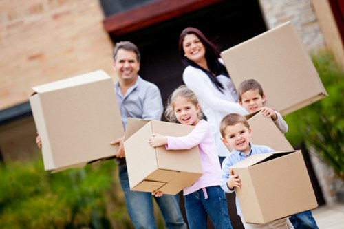 Secure warehouse facility for mobile self storage in Enfield