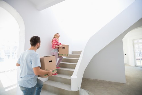 Secure, well-maintained storage environment with fire safety awareness